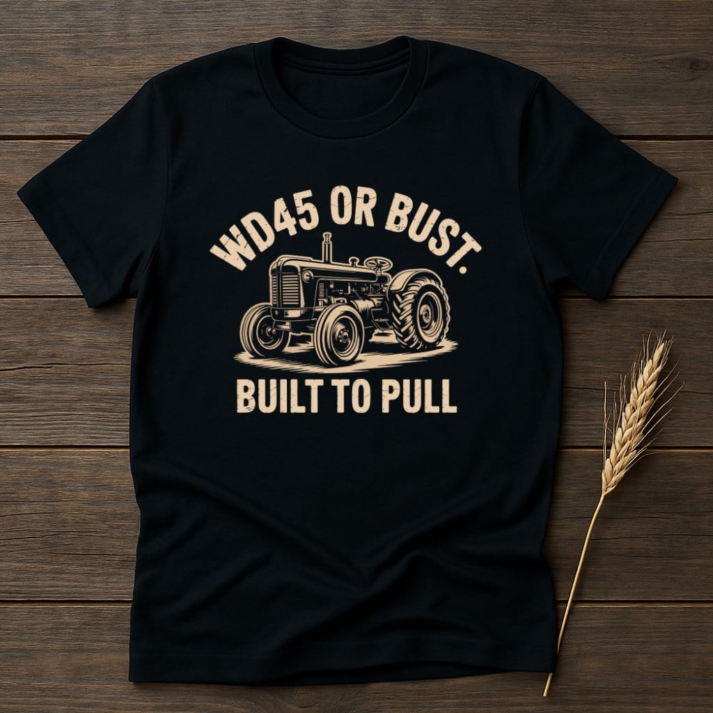 HD45 or Bust Built to Pull Tractor Shirt product