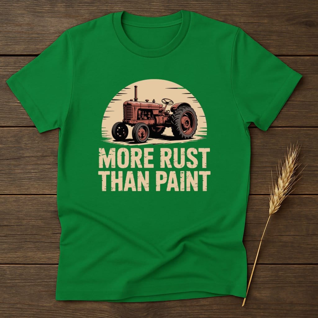More Rust Than Paint Green Tractor T-Shirt product