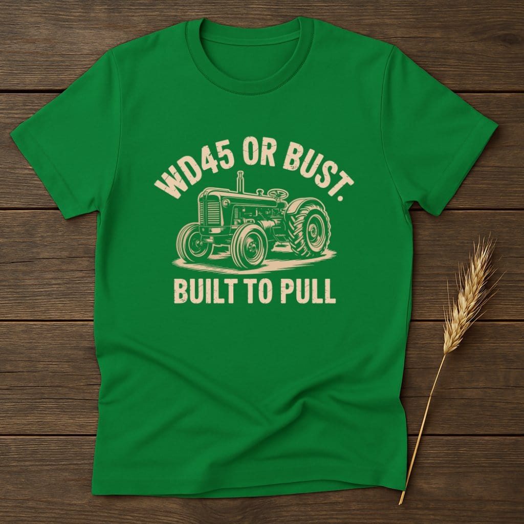 WD45 Or Bust Built to Pull Graphic T-Shirt product