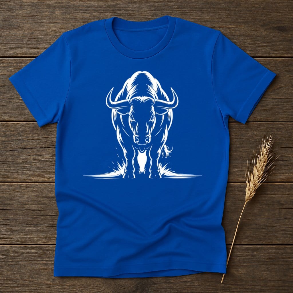 Black and White Bull T-Shirts