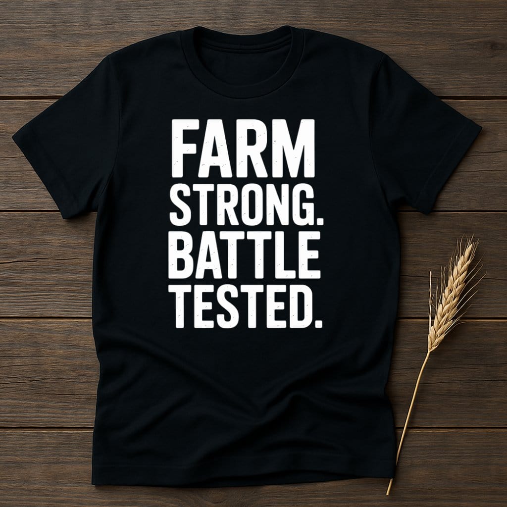 Farm Strong Battle Tested Graphic T-Shirt product