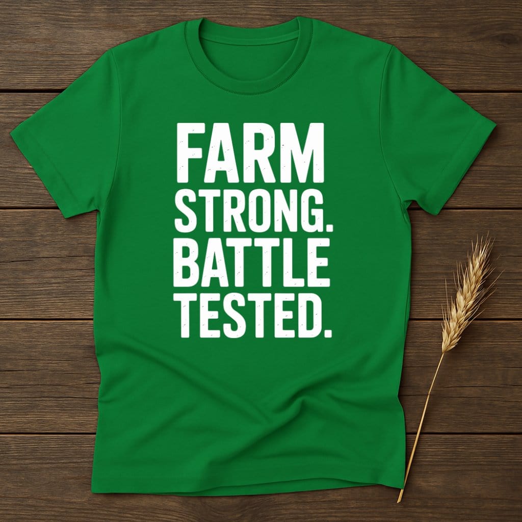 Farm Strong Battle Tested Graphic Tee product