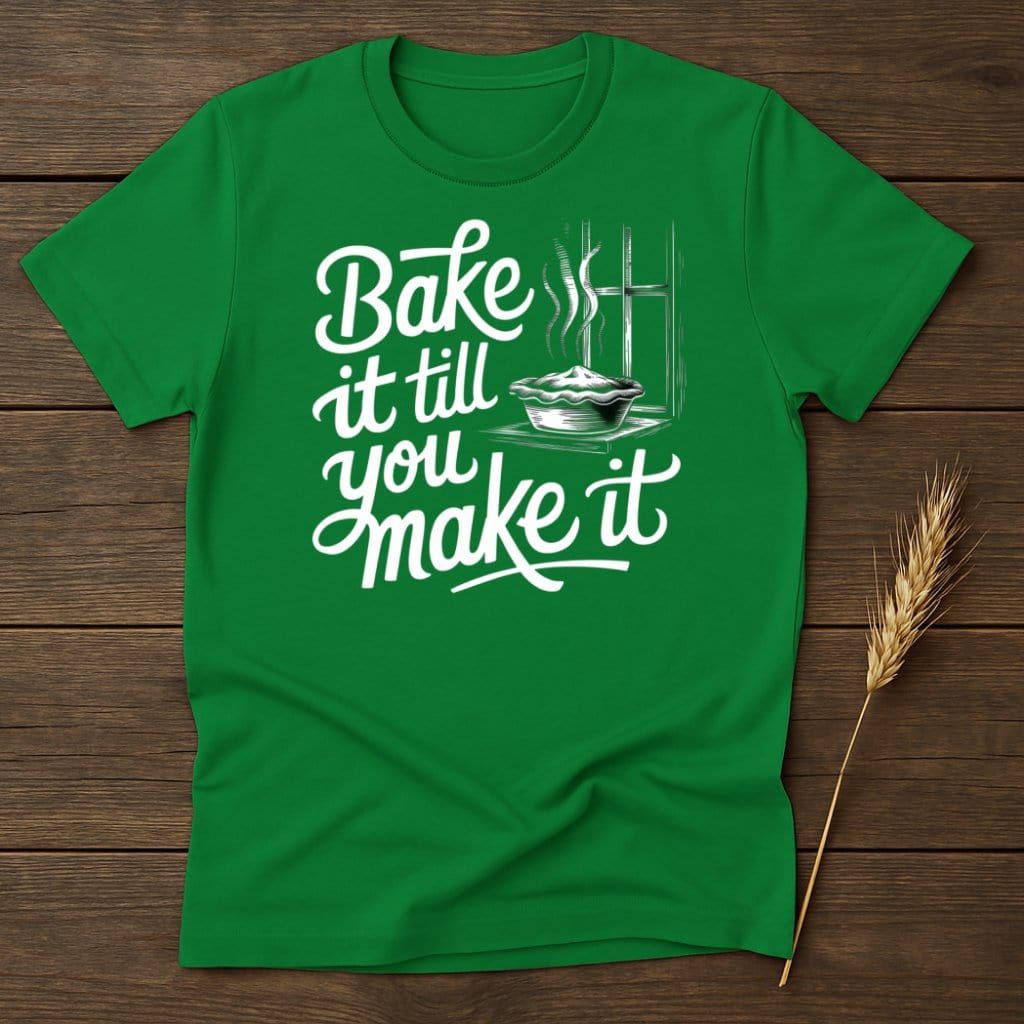 My Designs Physical Item S / Irish Green Bake It Till You Make It T-Shirts