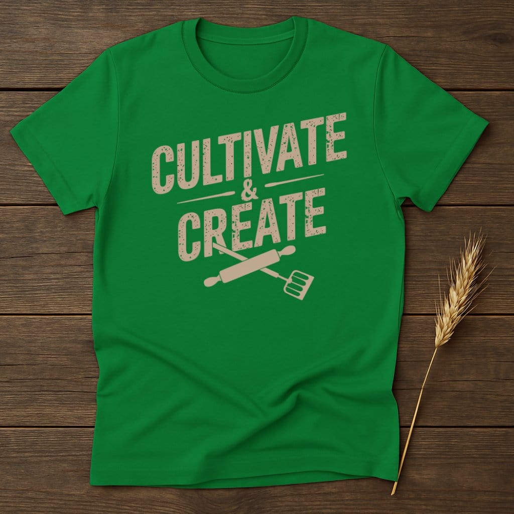 My Designs Physical Item S / Irish Green Cultivate and Create T-Shirts