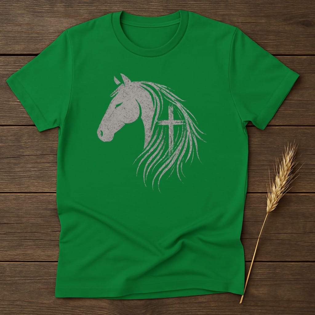 MyDesigns core_ad S / Irish Green Sacred Faith Steed T-Shirt