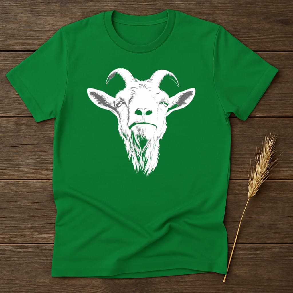 MyDesigns core_ad S / Irish Green The Goat Emblem T-Shirt
