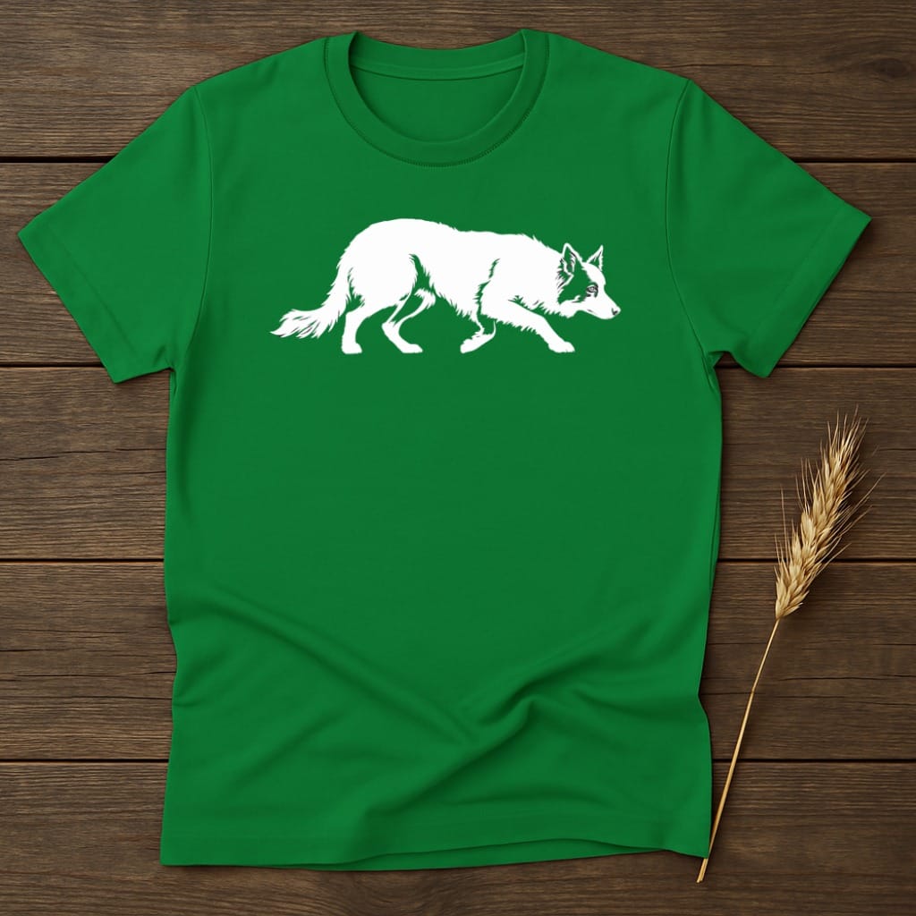 MyDesigns core_ad S / Irish Green Working Dog Silhouette T-Shirt