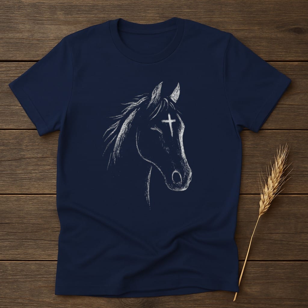 MyDesigns core_ad S / Navy Mystic Horse Spirit T-Shirt