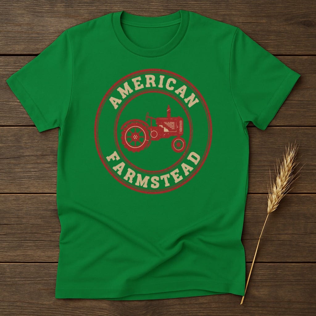 MyDesigns Physical Item S / Irish Green American Farmstead T-Shirt