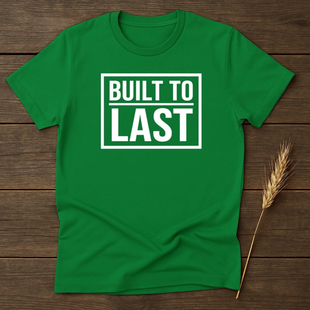 MyDesigns Physical Item S / Irish Green Built To Last T-Shirt