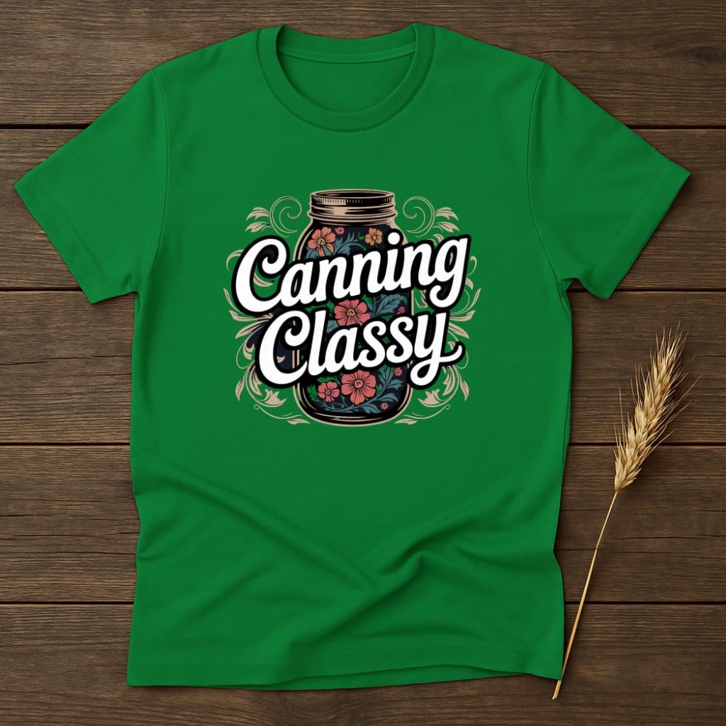 MyDesigns Physical Item S / Irish Green Canning Classy T-Shirts