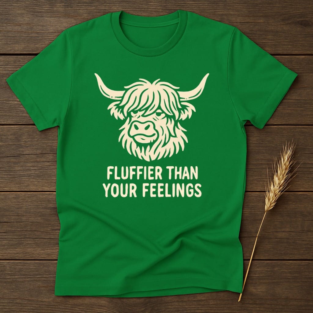 MyDesigns Physical Item S / Irish Green Fluffier Than Your Feelings T-Shirt