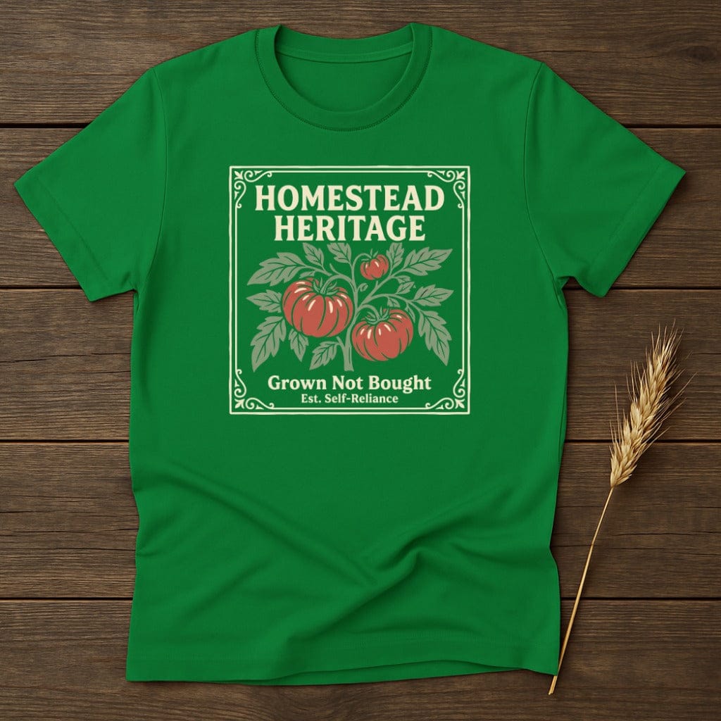 MyDesigns Physical Item S / Irish Green Homestead Heritage T-Shirt