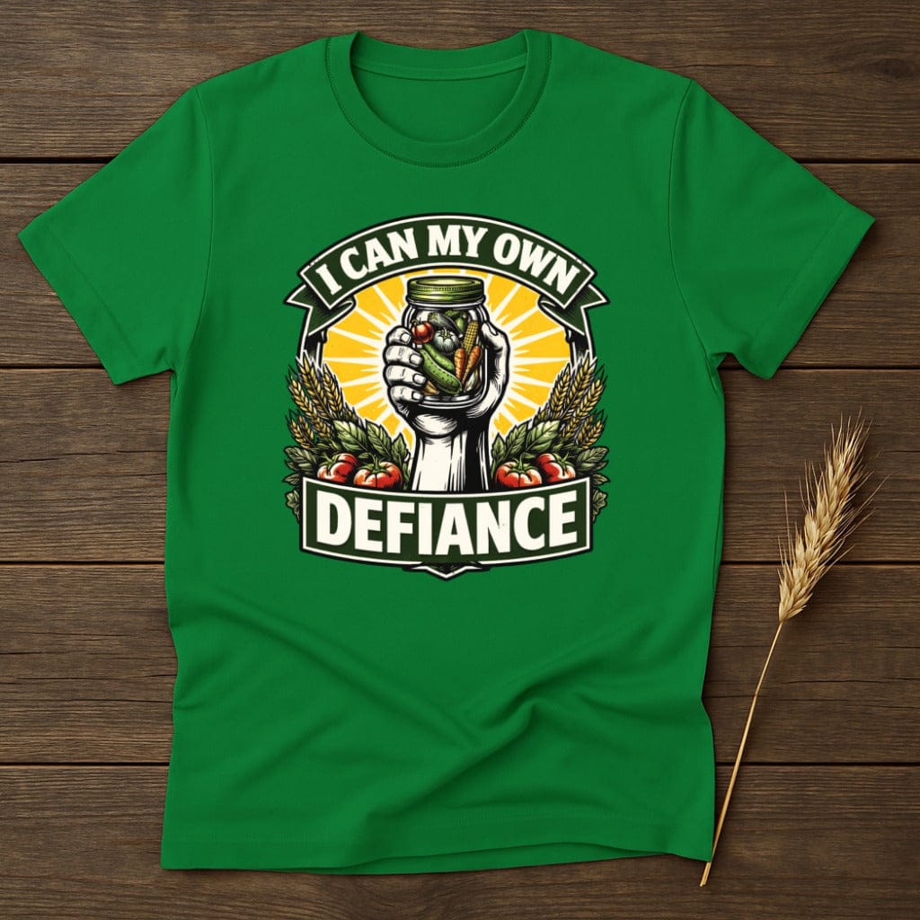 MyDesigns Physical Item S / Irish Green I Can My Own Defiance T-Shirt