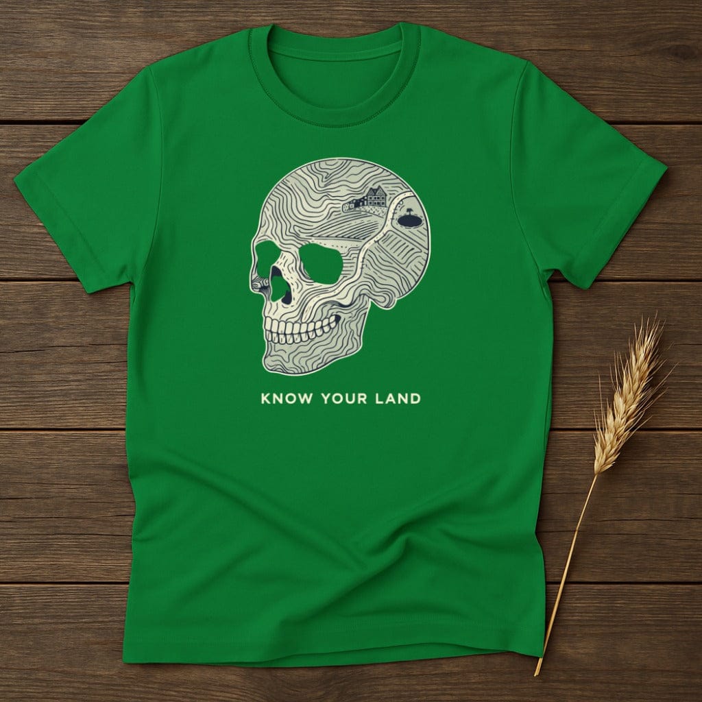 MyDesigns Physical Item S / Irish Green Know Your Land T-Shirt
