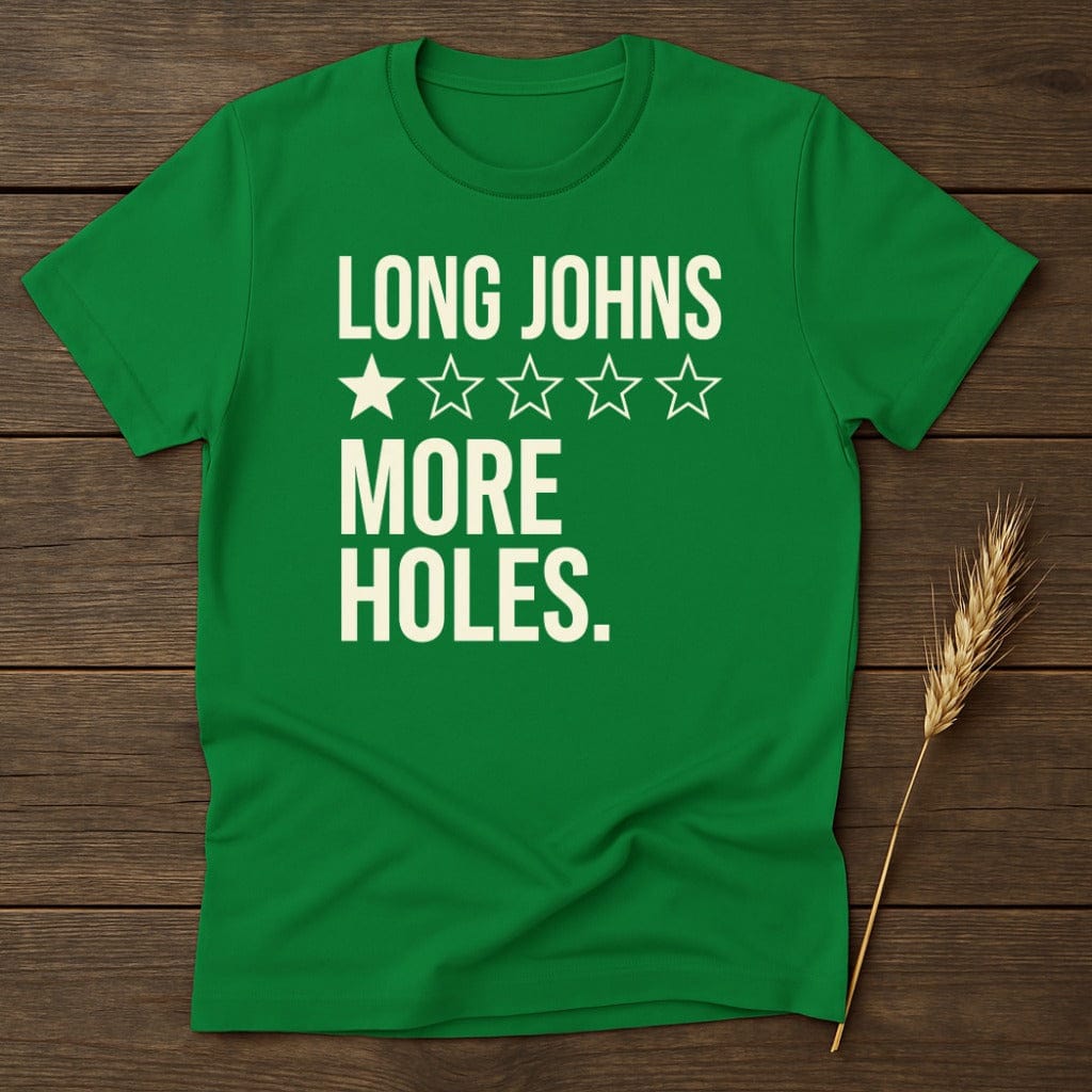 MyDesigns Physical Item S / Irish Green More Holes T-Shirt