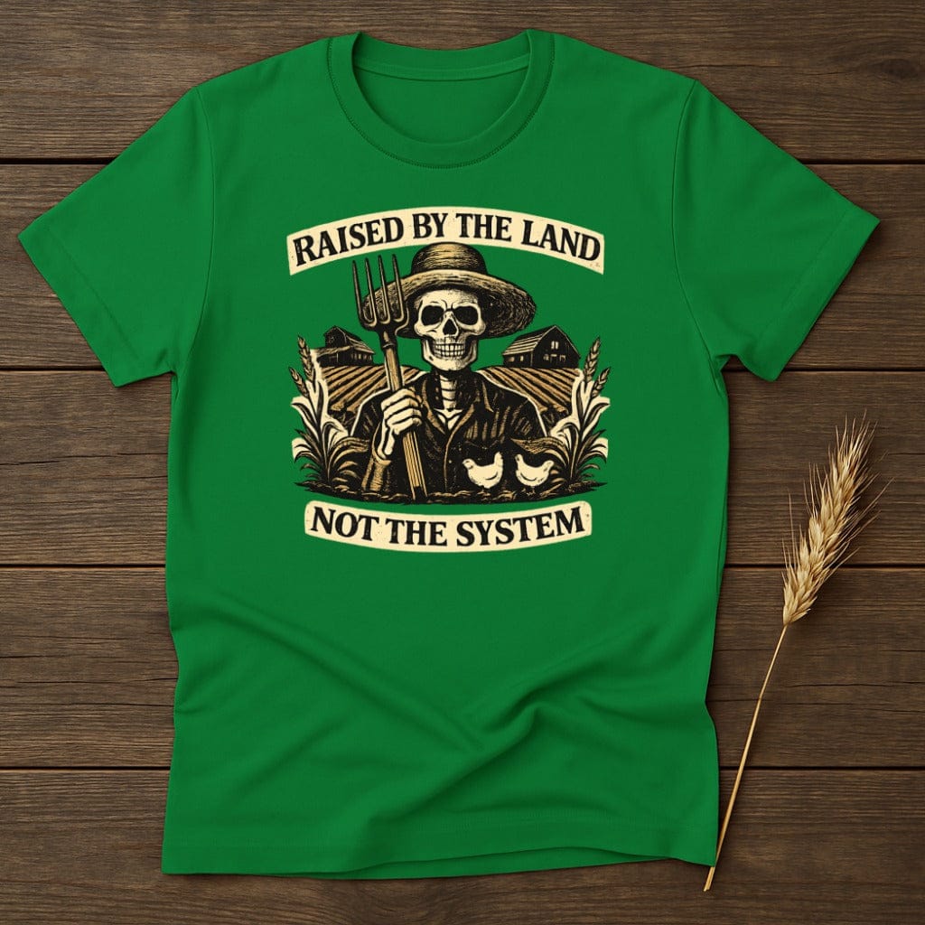 MyDesigns Physical Item S / Irish Green Raised By Land T-Shirt