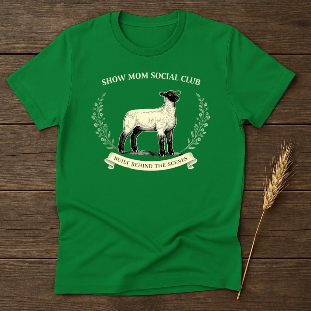 MyDesigns Physical Item S / Irish Green Show Mom Social T-Shirt