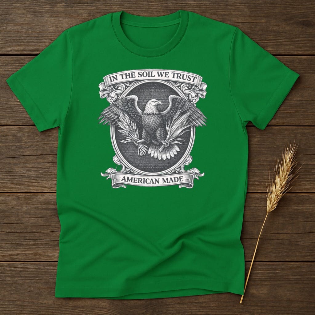 MyDesigns Physical Item S / Irish Green Soil We Trust T-Shirt