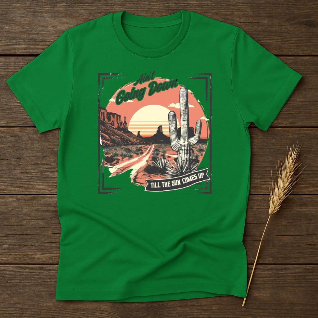 MyDesigns Physical Item S / Irish Green Till Sun Comes Up T-Shirt