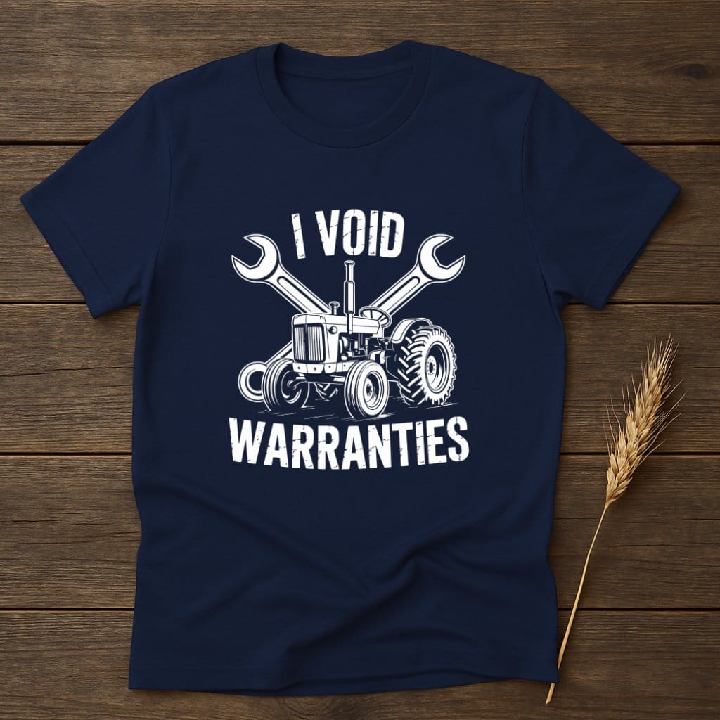 MyDesigns Physical Item S / Navy I Void Warranties T-Shirt