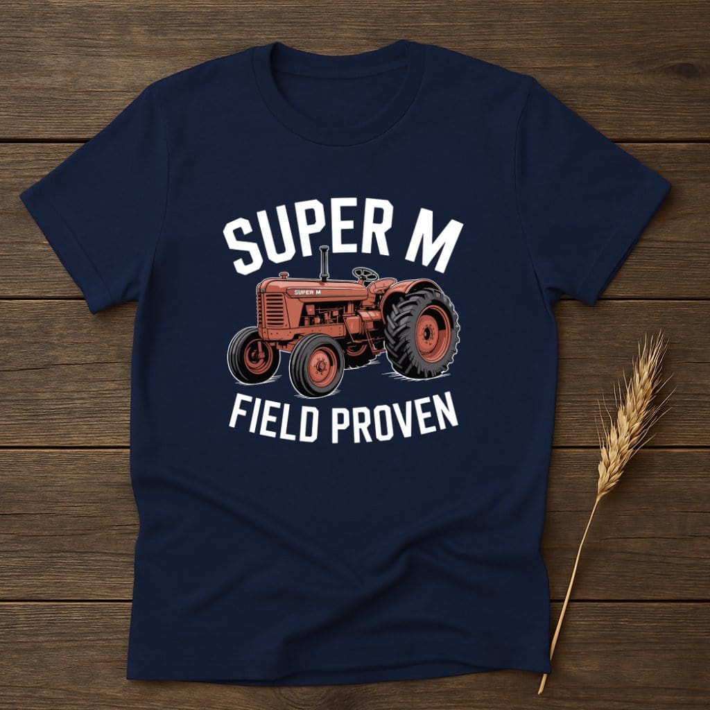 MyDesigns Physical Item S / Navy Super M Field Proven T-Shirt
