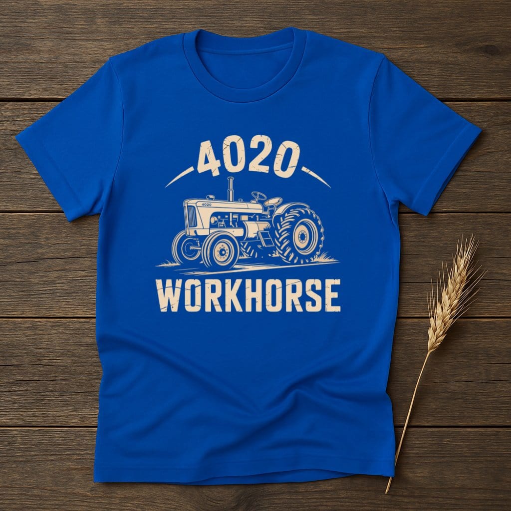 MyDesigns Physical Item S / Royal 4020 Workhorse T-Shirt