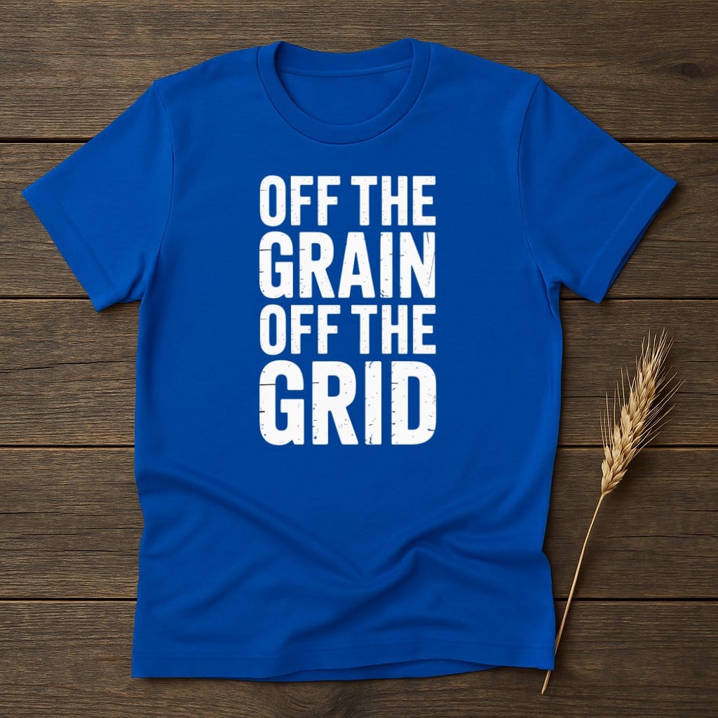MyDesigns Physical Item S / Royal Off The Grain Off The Grid T-Shirt