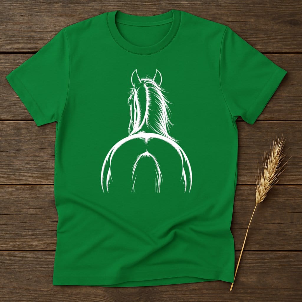 MyDesigns Silhouette Shirt S / Irish Green Majestic Horse T-Shirts