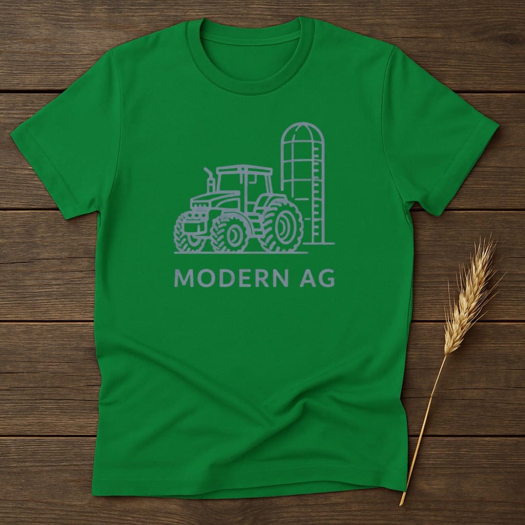 MyDesigns T-Shirt S / Irish Green Modern Ag T-Shirt T-Shirt