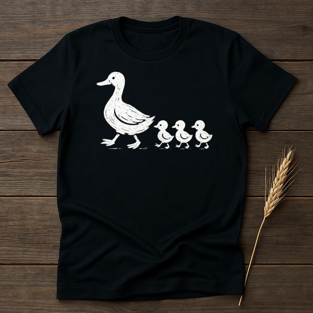 Adorable duck family graphic tee essential product