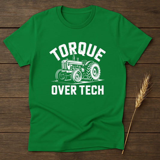 Torque Over Tech Green Short Sleeve T-shirt Product