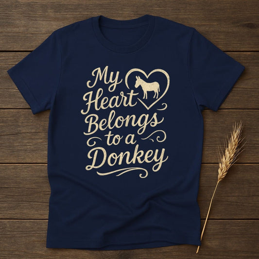 My Heart Belongs to a Donkey T-shirt product