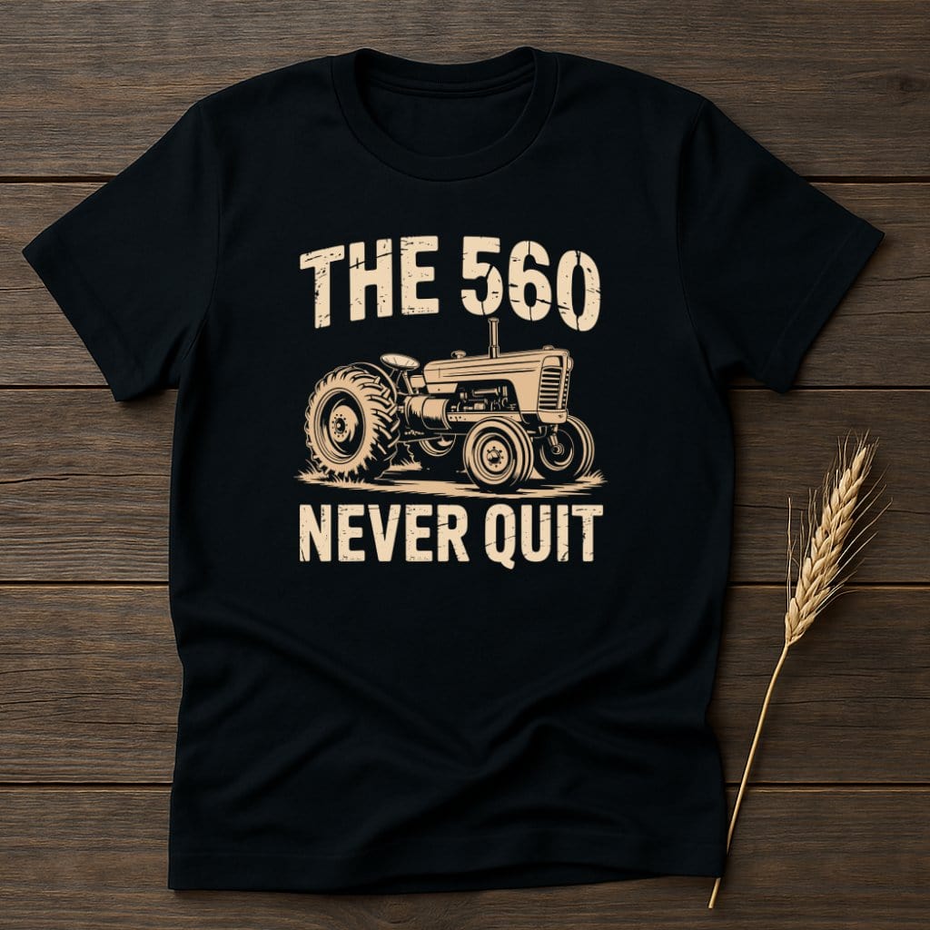 The 560 Never Quit Tractor Graphic T-Shirt product type