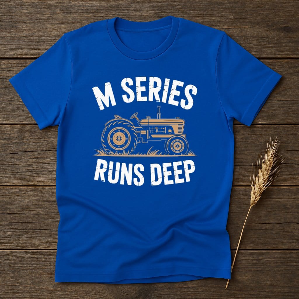 M Series Runs Deep Graphic Blue T-Shirt product type