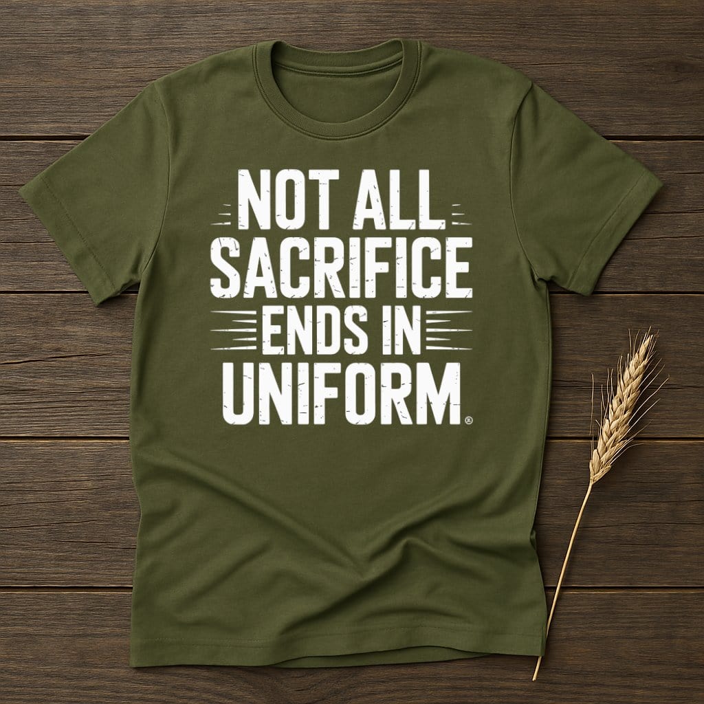 Not All Sacrifice Ends in Uniform T-Shirt product