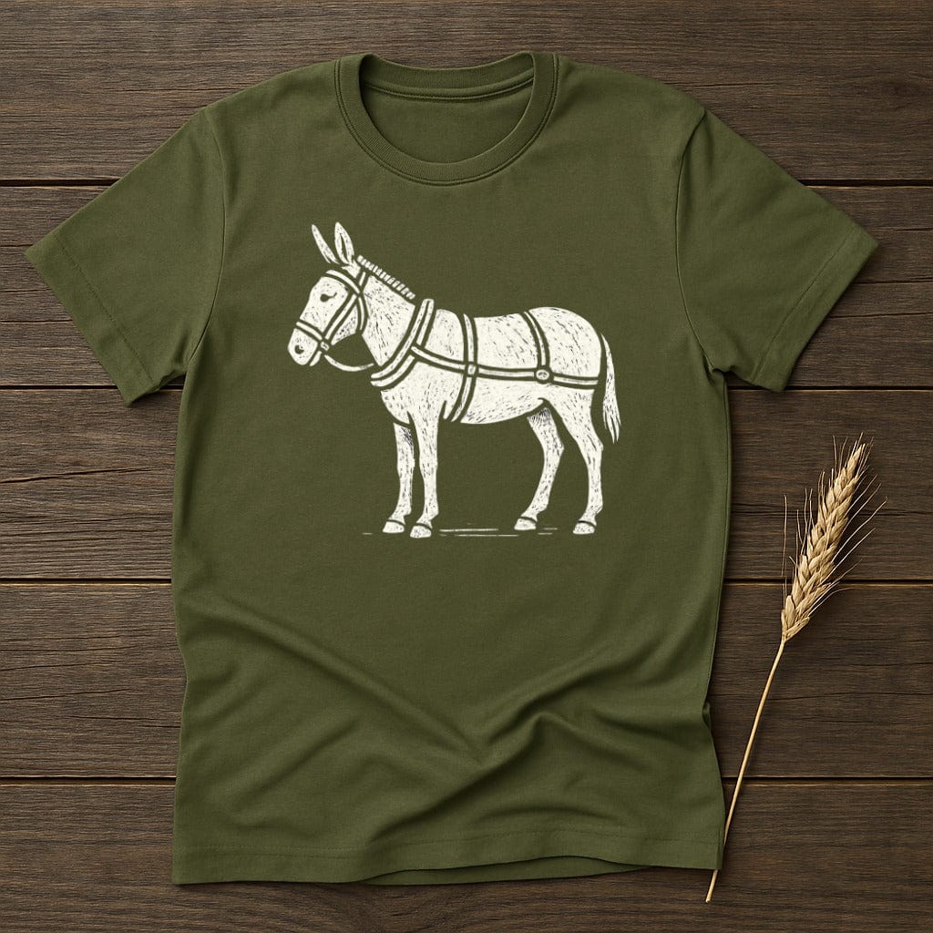 Vintage Donkey Graphic Tee Custom Printed Shirt product