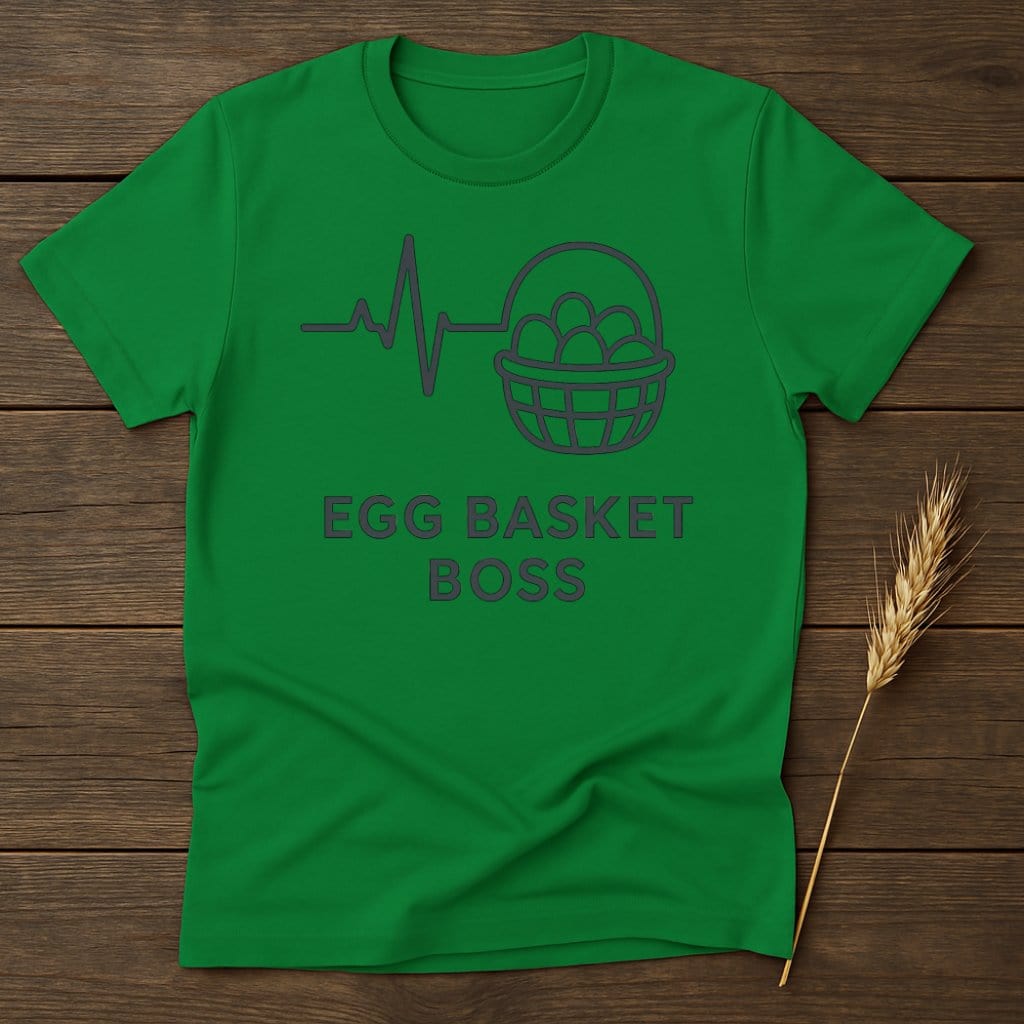 Egg Basket Boss Heartbeat Design T-Shirt product type