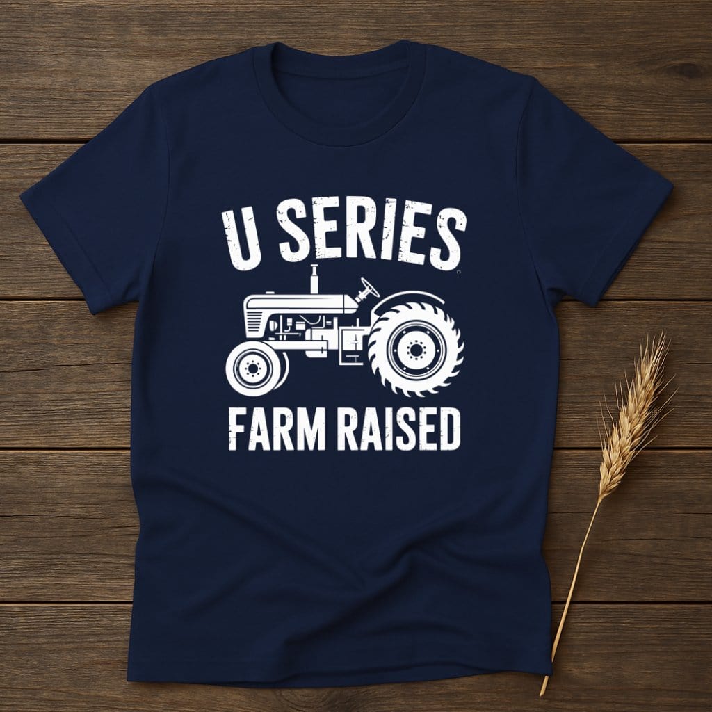 U Series Farm Raised Tractor Graphic T-shirt product