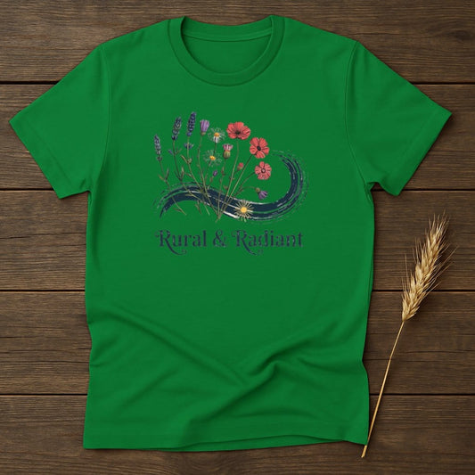 Rural and Radiant Floral Graphic T Shirt product