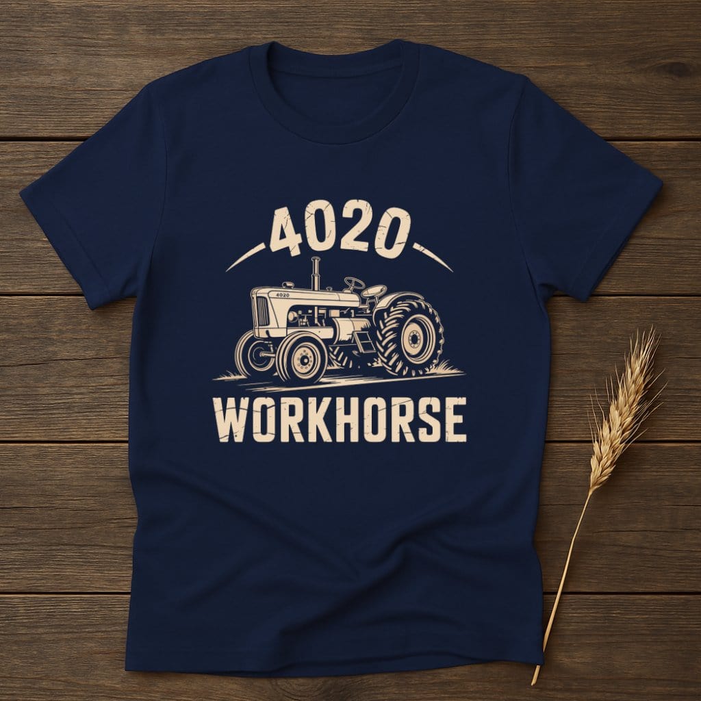 4020 Workhorse Tractor Graphic Tee Shirt product type
