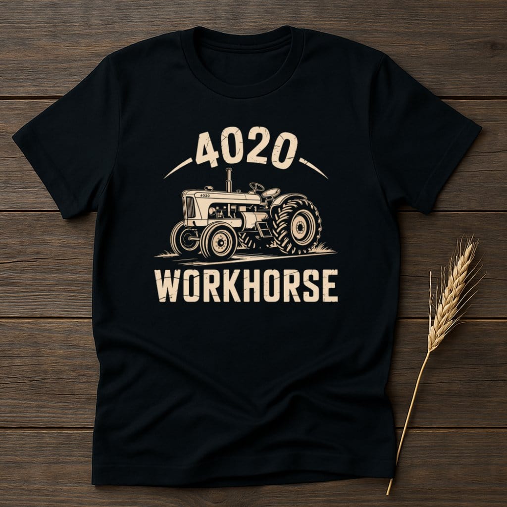4020 Workhorse Tractor Graphic Tee Shirt product