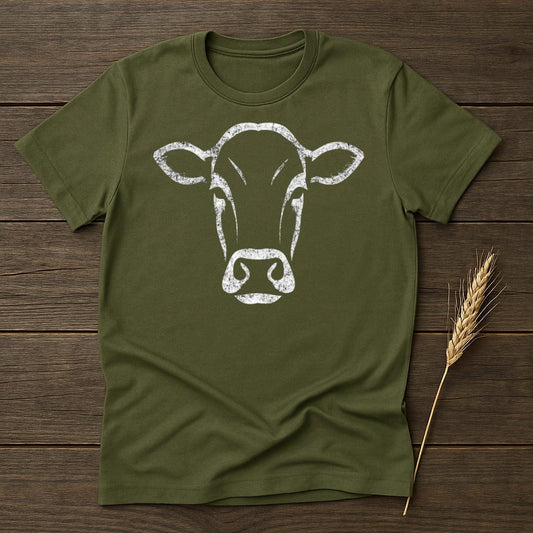 Vintage Cow Design Graphic Tee stylish product