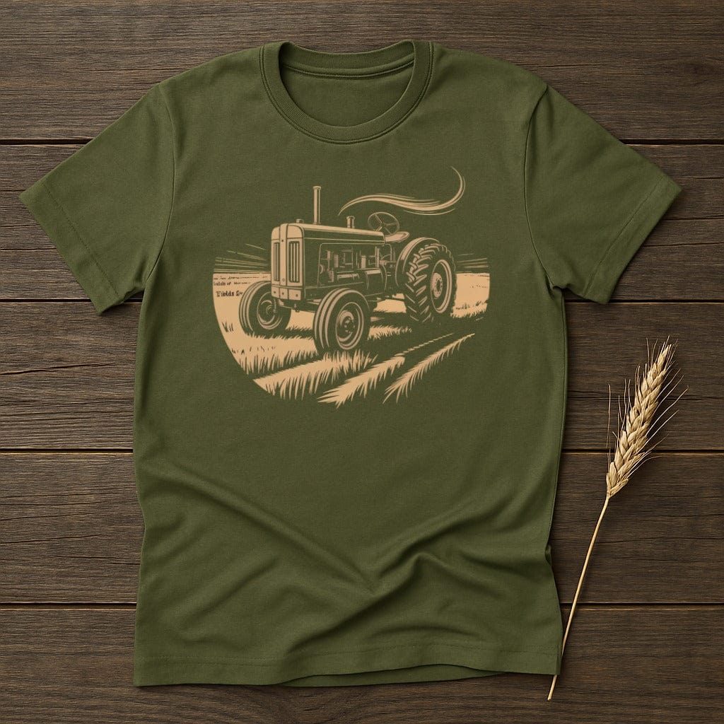 Vintage Farm Tractor Graphic Tee Shirt product
