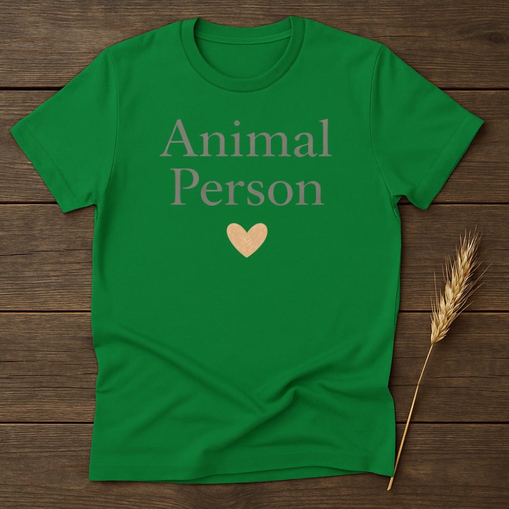 MyDesigns Physical Item S / Irish Green Animal Person Love T-Shirt