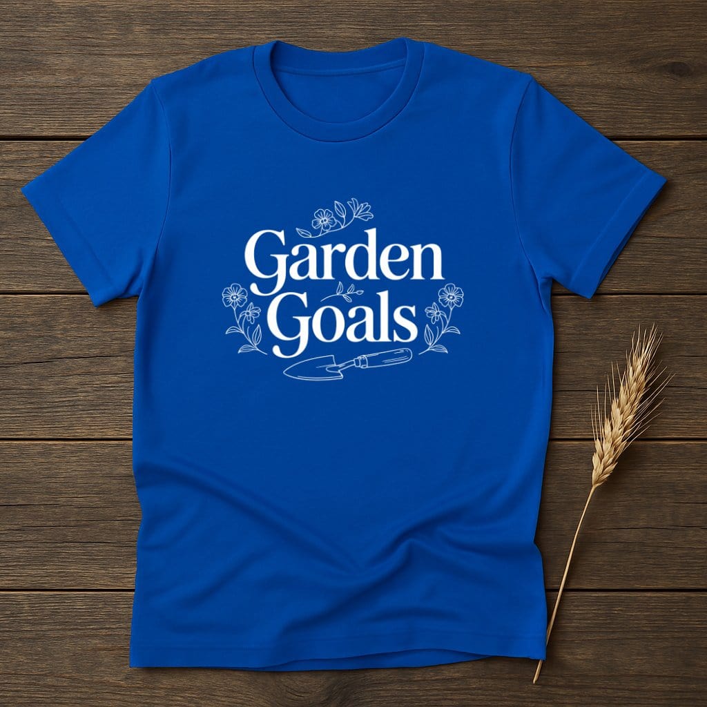 Garden Goals T-Shirt gardening apparel product
