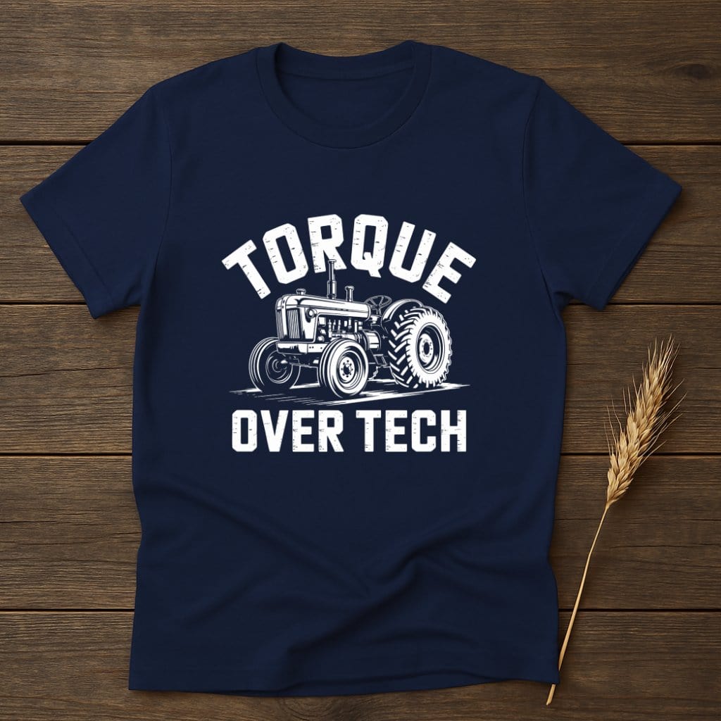 TORQUE OVER TECH Classic Tractor Graphic T-Shirt product