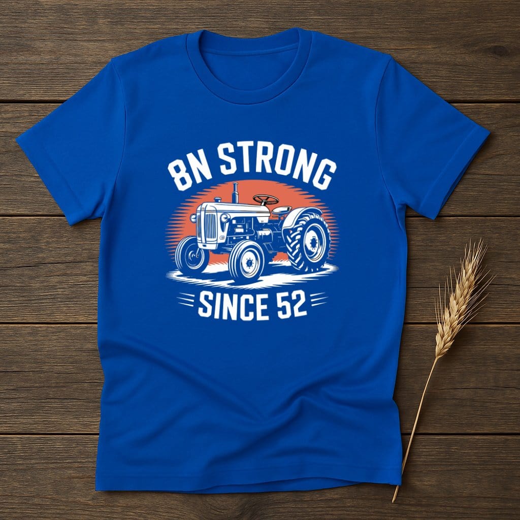 Classic 8N Strong Since 52 Blue Graphic T-shirt product type