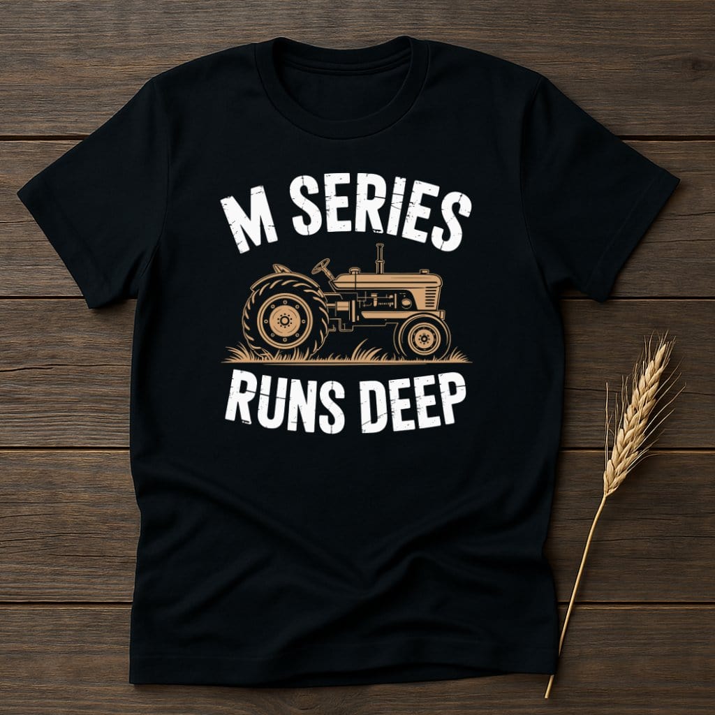 M Series Runs Deep Tractor Graphic T-Shirt product type
