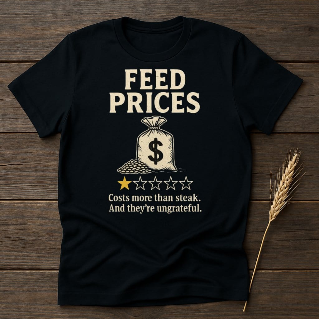 Feed Prices Costs More Than Steak T-shirt product type